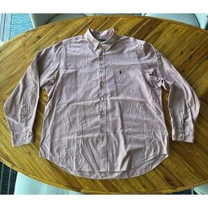 Polo Ralph Lauren Dress Shirt Mens Sz XXL Plaid Checkered